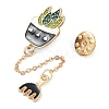 Plant Enamel Pins JEWB-S019-08D-3