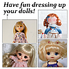 10Pcs 10 Colors High Temperature Fiber Short Bangs Hairstyle Doll Wig Hair DOLL-DC0001-04-6