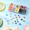 290Pcs Opaque & Transparent Acrylic Beads MACR-FP0001-10-5