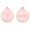 Alloy Enamel Pendants ENAM-S124-01A-09A-1