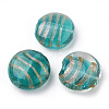 Handmade Gold Sand Lampwork Beads X-LAMP-S188-09C-1