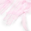 Heart Woven Web/Net with Feather Hanging Ornaments HJEW-G025-12A-3