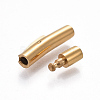 304 Stainless Steel Bayonet Clasps STAS-E473-01A-G-2