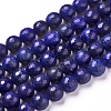 Natural Lapis Lazuli Beads Strands G-D840-38-10mm-1
