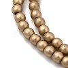 Electroplated Synthetic Non-magnetic Hematite Beads Strands G-H327-D01-03A-3