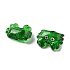Transparent Glass Enamel Beads LAMP-V001-08A-2