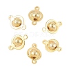 SHEGRACE Brass Round Links XGR0126G-122G-1