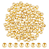100Pcs Brass Spacer Beads KK-HS0015-31G-1