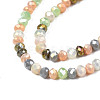 Opaque Glass Beads Strands X-GLAA-T006-07-A03-2