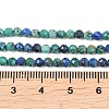 Natural Chrysocolla and Lapis Lazuli Beads Strands G-B175-D06-3mm-5