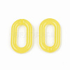 Imitation Jelly Acrylic Linking Rings OACR-T024-02-E04-2