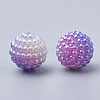 Imitation Pearl Acrylic Beads OACR-T004-10mm-08-2