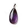 Natural Amethyst Pendants G-P474-01P-08-2