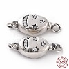 925 Sterling Silver Bayonet Clasps STER-D035-15AS-4