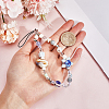 Resin & Acrylic Mobile Straps HJEW-WH20012-06-3