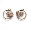 Alloy Pendants X-EA9508Y-AB-2