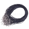 Waxed Cotton Cord Necklace Making NJEW-A279-1.5mm-01-4