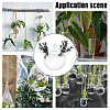 Glass Hanging Hydroponic Vases AJEW-WH0752-090B-5