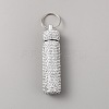 Aluminium Alloy with Crystal Rhinestone Pendant Keychain KEYC-WH20001-02-1