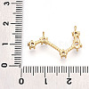 Brass Micro Pave Cubic Zirconia Pendants KK-N261-120F-G-3