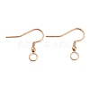 304 Stainless Steel Earring Hooks STAS-B047-30RG-1