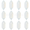 Olycraft Opalite Double Terminal Pointed Pendants G-OC0004-05D-1