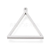 Tarnish Resistant 304 Stainless Steel Open Back Bezel Pendants STAS-K208-03P-1
