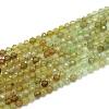 Natural Green Garnet Beads Strands X-G-G823-19-3mm-1