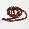 Natural Red Jasper Beads Strands G-F328-20-2