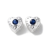 Valentine's Day Brass Micro Pave Cubic Zirconia Beads KK-P256-10S-02-1