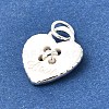 925 Sterling Silver Charms STER-Q003-01H-S-2