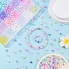 DIY Round Acrylic Beads Jewelry Making Finding Kits DIY-YW0011-64-6