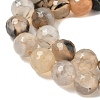 Natural Agate Beads Strands G-M437-C01-01V-3