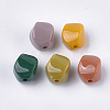 Opaque Acrylic Beads X-OACR-T011-54A-1