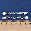 Brass Ends with Chains KK-P283-34S-3
