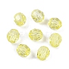 Transparent Acrylic Beads OACR-Q015-01C-1