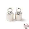 925 Sterling Silver Cord Ends STER-P055-02D-S-1