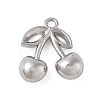 304 Stainless Steel Pendants STAS-K312-08B-P-1