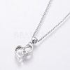 304 Stainless Steel Chain Necklaces NJEW-O108-36P-3