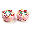 Acrylic with Enamel Beads MACR-K354-08-2