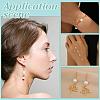 30Pcs Natural Cultured Freshwater Pearl Connector Charms PALLOY-ME00009-4