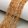 Natural Yellow Tourmaline Beads Strands GG-CBA5A1A-A05-02-1