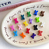 Opaque Acrylic European Beads OACR-M027-01X-1