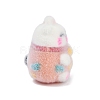 Flocky Resin Pendants RESI-S017-01D-2