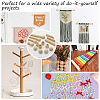 30Pcs Wood Beads WOOD-OC0004-40B-5