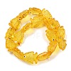 Transparent Glass Enamel Beads LAMP-U004-06P-2