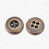 Alloy Buttons X-BUTT-D054-18mm-04-2