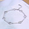 925 Sterling Silver Link Bracelets BJEW-BB32765-5