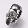 304 Stainless Steel European Beads STAS-F144-103AS-2