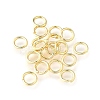 Brass Open Jump Rings KK-V007-004G-08-1